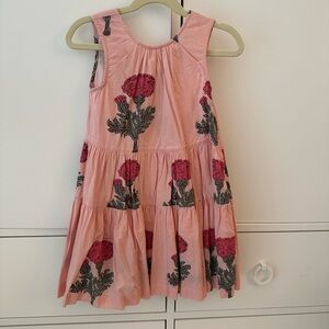 Pink cotton Pink Chicken dress size 5.